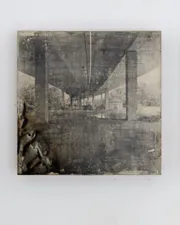 Ansicht der Ausstellung Strukturen des Fließens